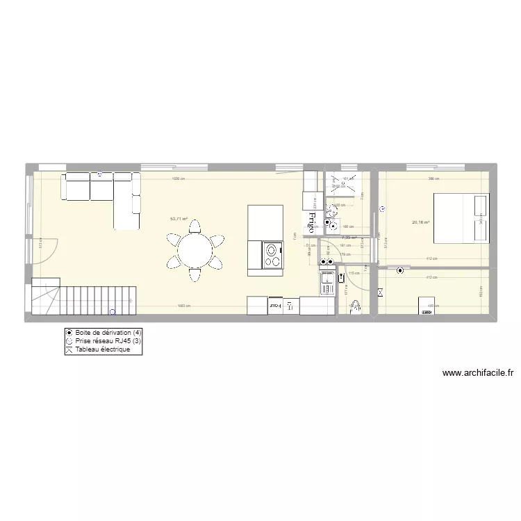 Villa 3 rdc RJ45. Plan de Villa 3 rdc RJ45. Plan de