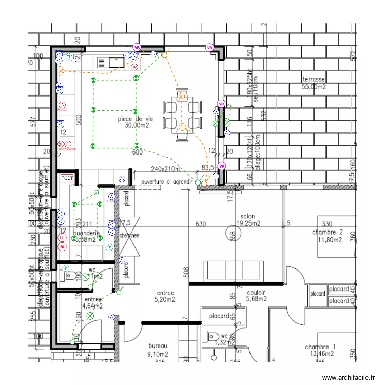 Plan ELEC - CIOCIOALA - MORANCE . Plan de 