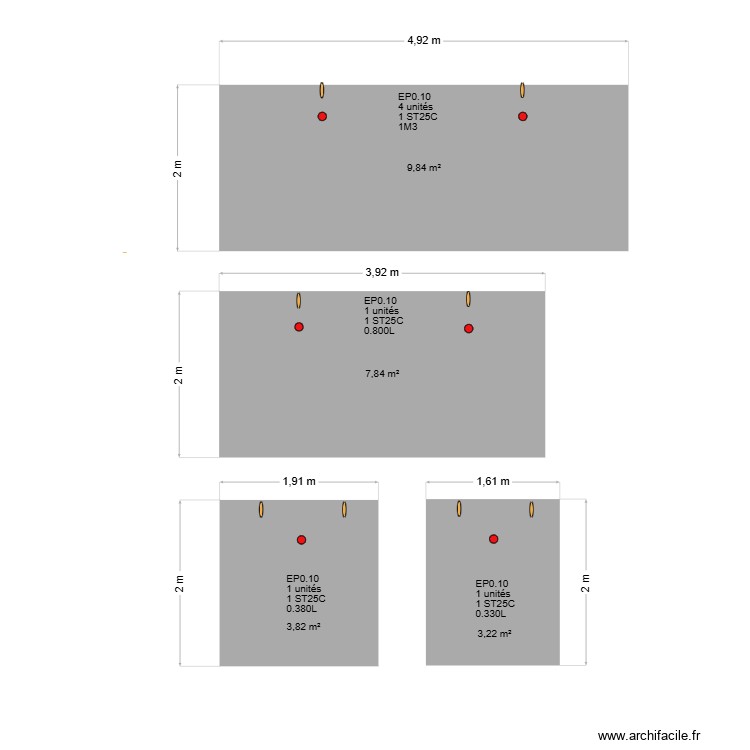 Sebastien lac 1. Plan de 0 pièce et 0 m2