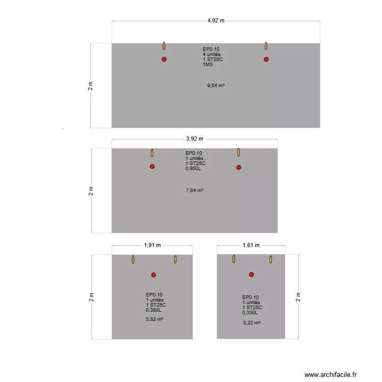 Sebastien lac 1. Plan de 