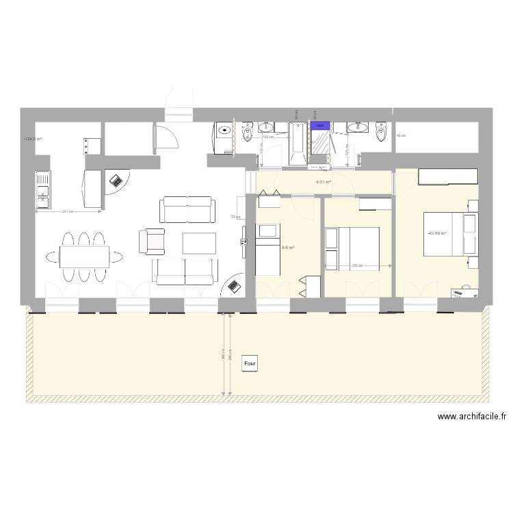 DEAUVILLE9. Plan de 0 pièce et 0 m2