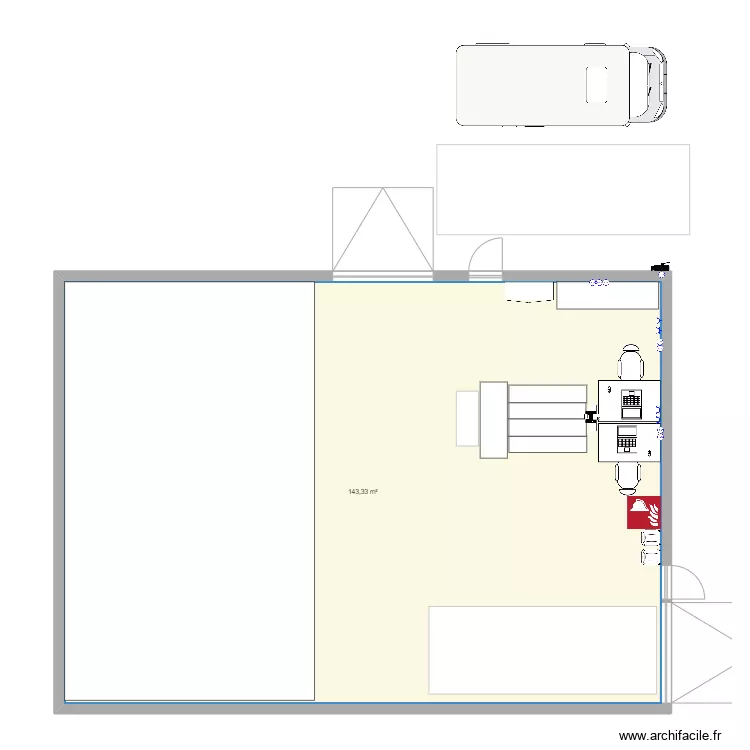 5s controle reception 1G&eacute;. Plan de 
