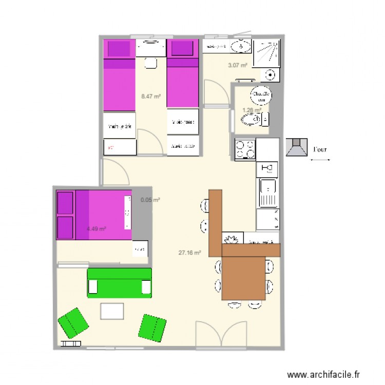 Chamrousse plan 10. Plan de 0 pièce et 0 m2