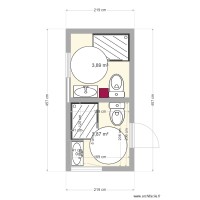 PLAN SDB RDC modifie sol 1