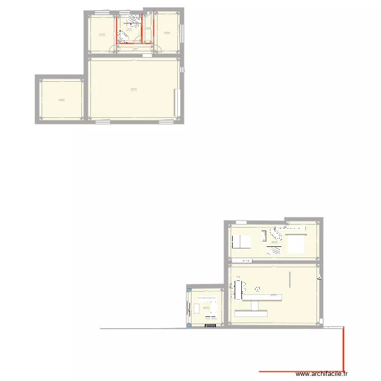 plan 1er etage definitifffffff. Plan de 