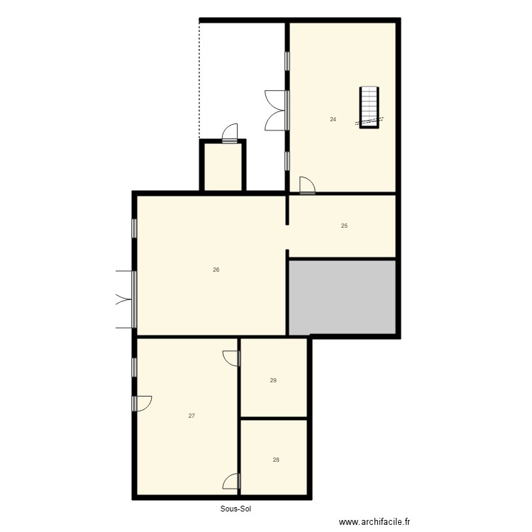 184920 OPH DE LA MEUSE. Plan de 0 pièce et 0 m2