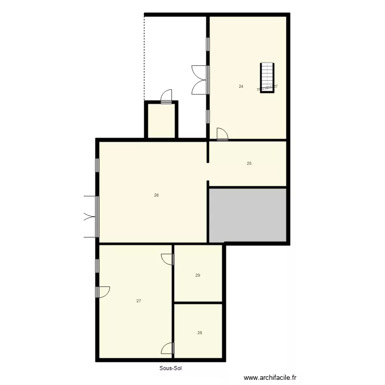 184920 OPH DE LA MEUSE. Plan de 