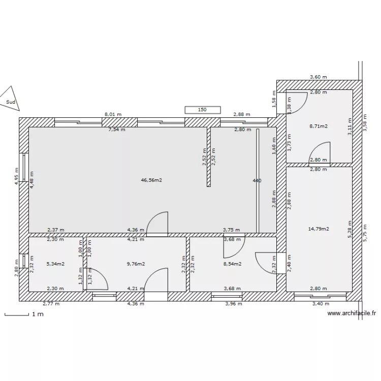 291 rez vide. Plan de 291 rez vide. Plan de