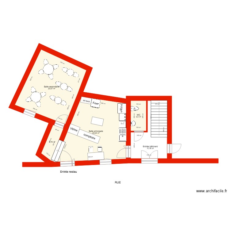 Projet PH côté. Plan de 0 pièce et 0 m2