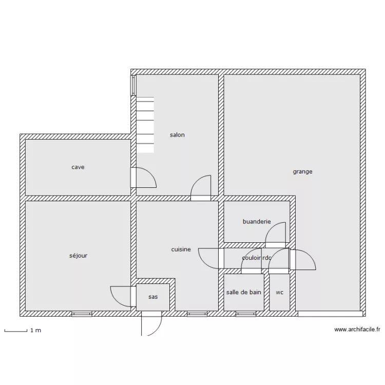aubriot rdc. Plan de aubriot rdc. Plan de