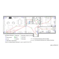 Plan Electrique Niveau 0 sans permutation cuisine