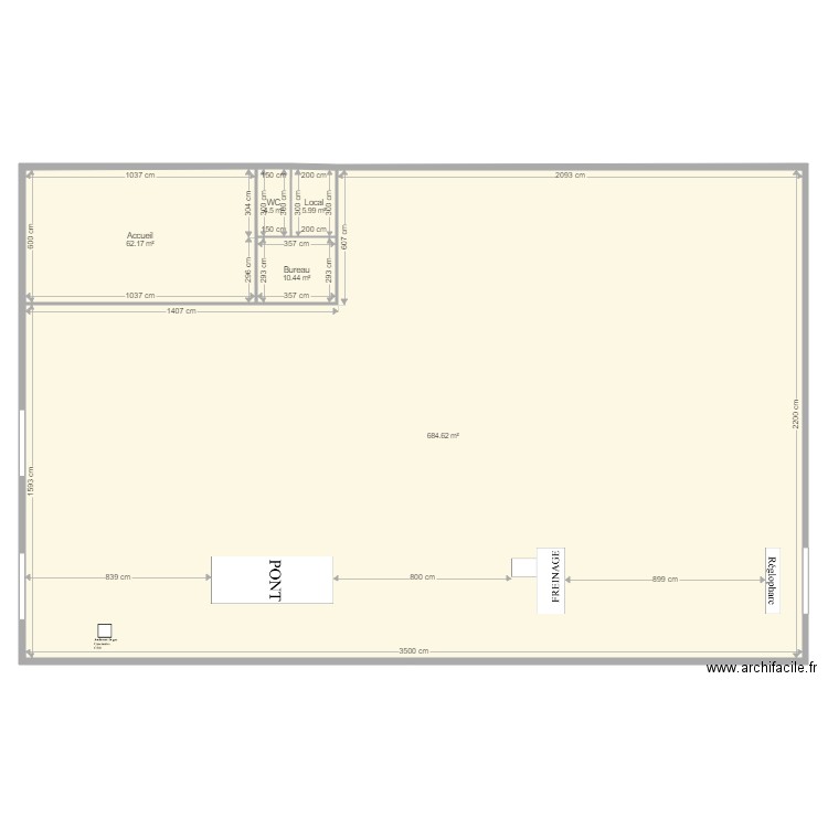 Vigneau. Plan de 0 pièce et 0 m2