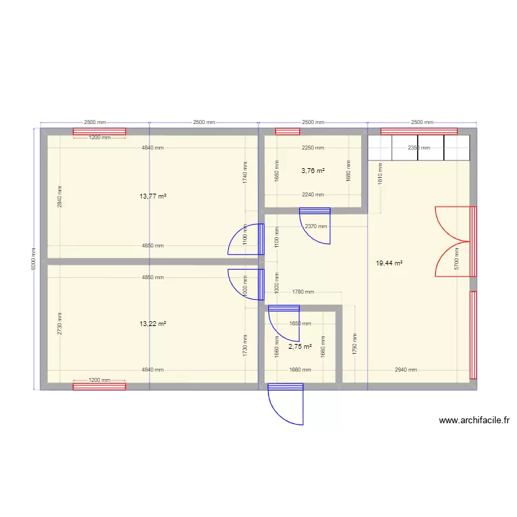 Ольга Бахтеево. Plan de 