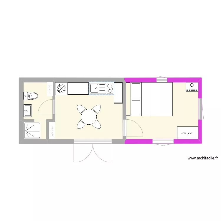 Cabane du vigneron 2. Plan de 