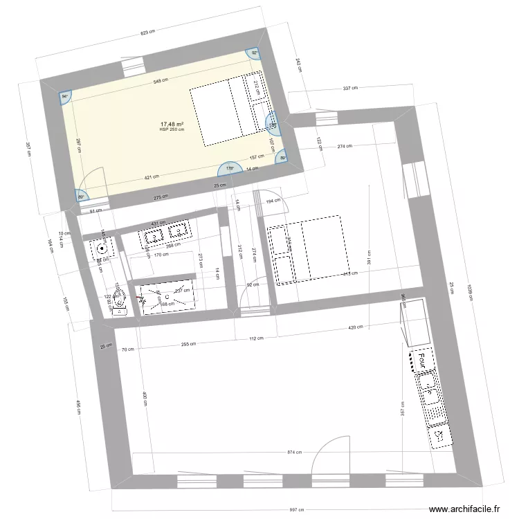 maison 2 futur. Plan de 