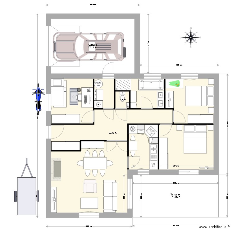 Existant Pierrevert. Plan de 0 pièce et 0 m2