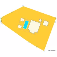 Projet Pool House Plan Masse 