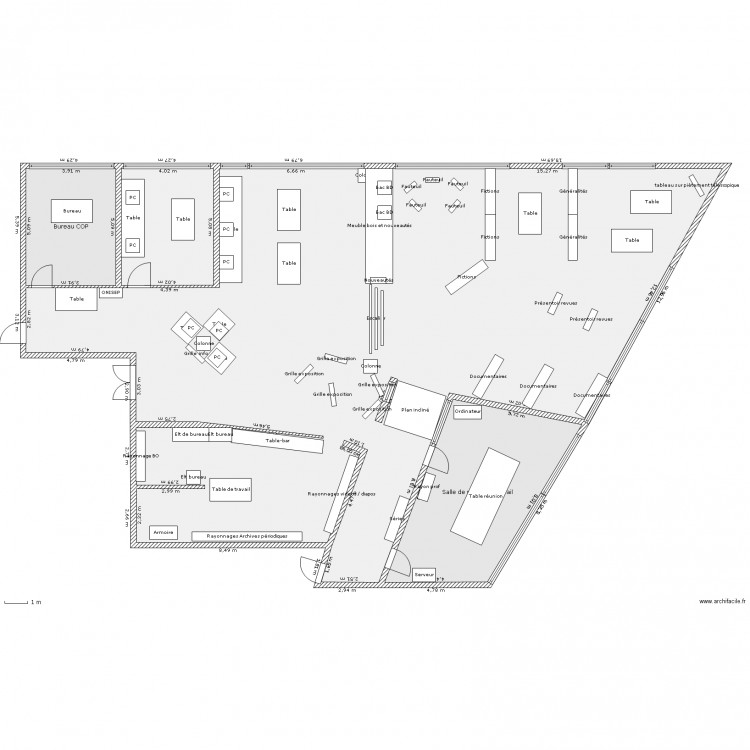 Etat final. Plan de 0 pièce et 0 m2