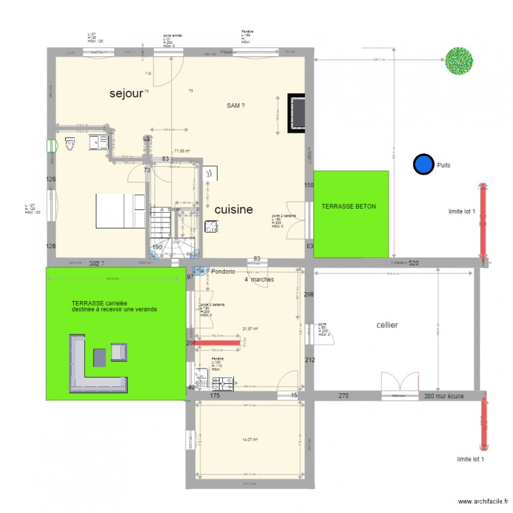  maison RDC FUTUR 1 juin 2017. Plan de 0 pièce et 0 m2