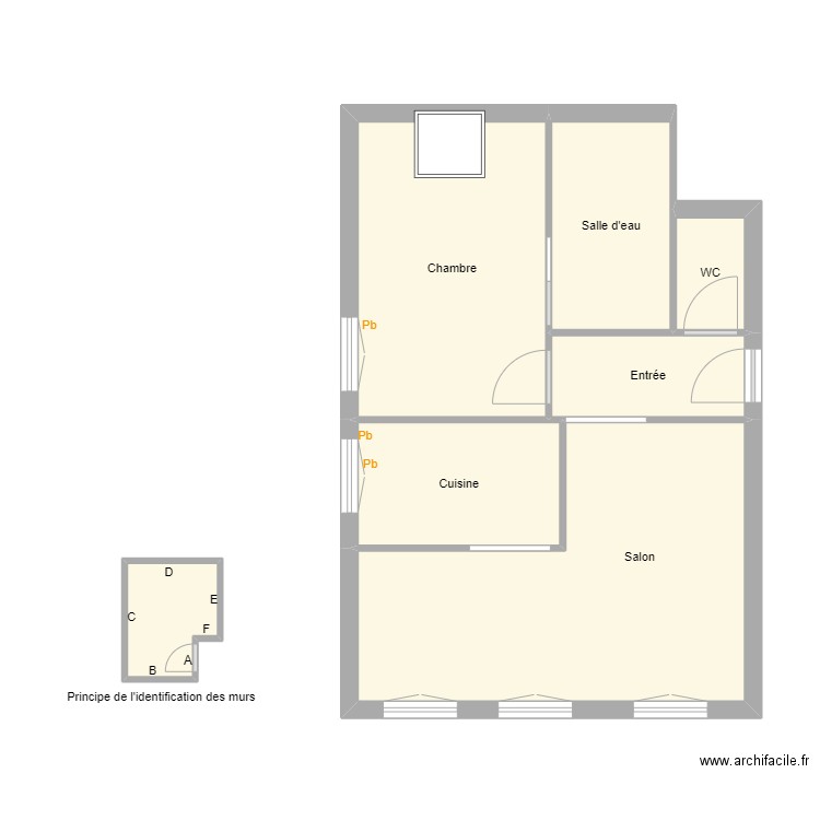 Croquis HUMBERT . Plan de 0 pièce et 0 m2