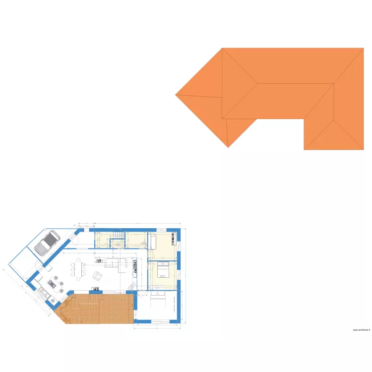 villa plein pied 17juin 2018 plan2. Plan de villa plein pied 17juin 2018 plan2. Plan de