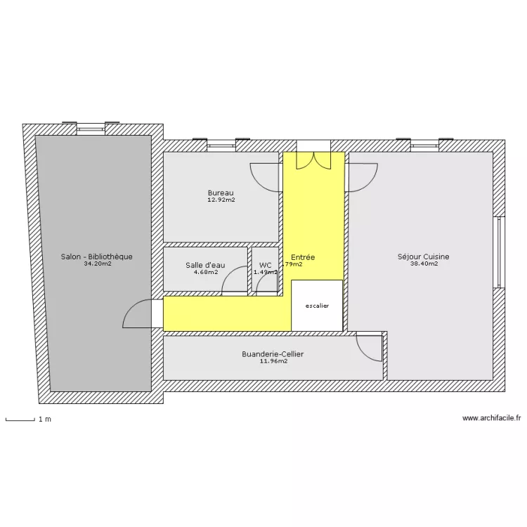 plan maison BOUGES 5.2. Plan de plan maison BOUGES 5.2. Plan de