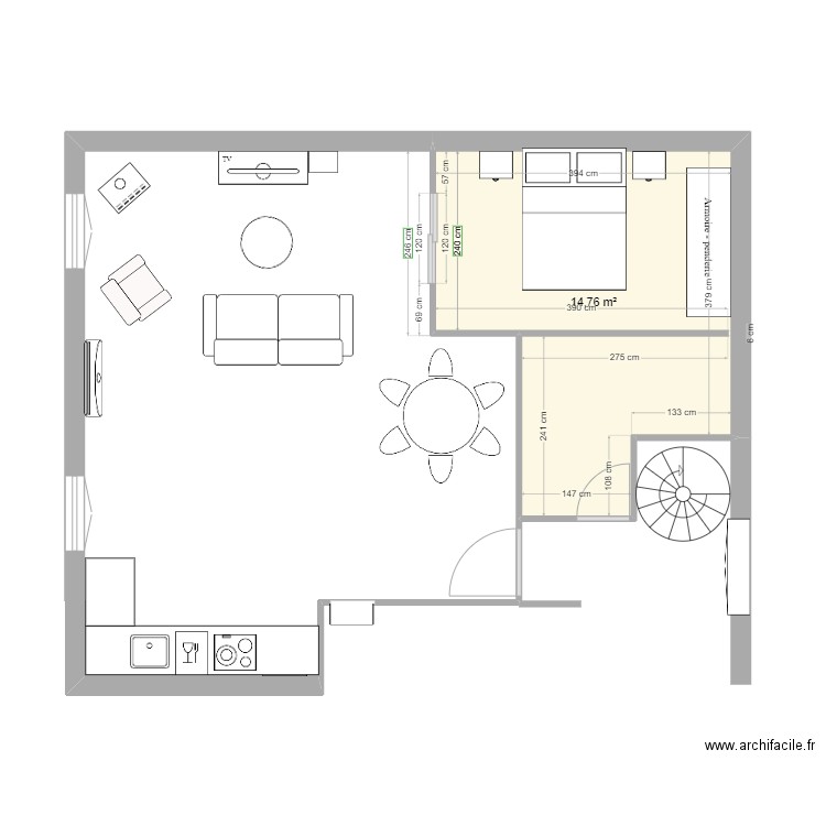brigue. Plan de 0 pièce et 0 m2