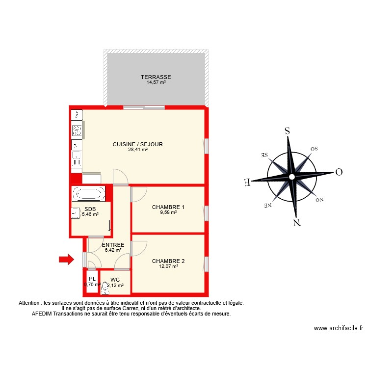 BI 6737. Plan de 0 pièce et 0 m2