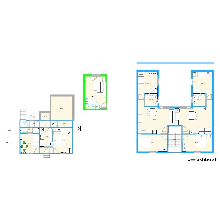 Pi1. Plan de 0 pièce et 0 m2