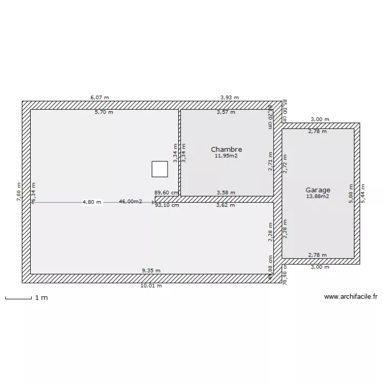Clayes Chem Boeufs RDC V1. Plan de 
