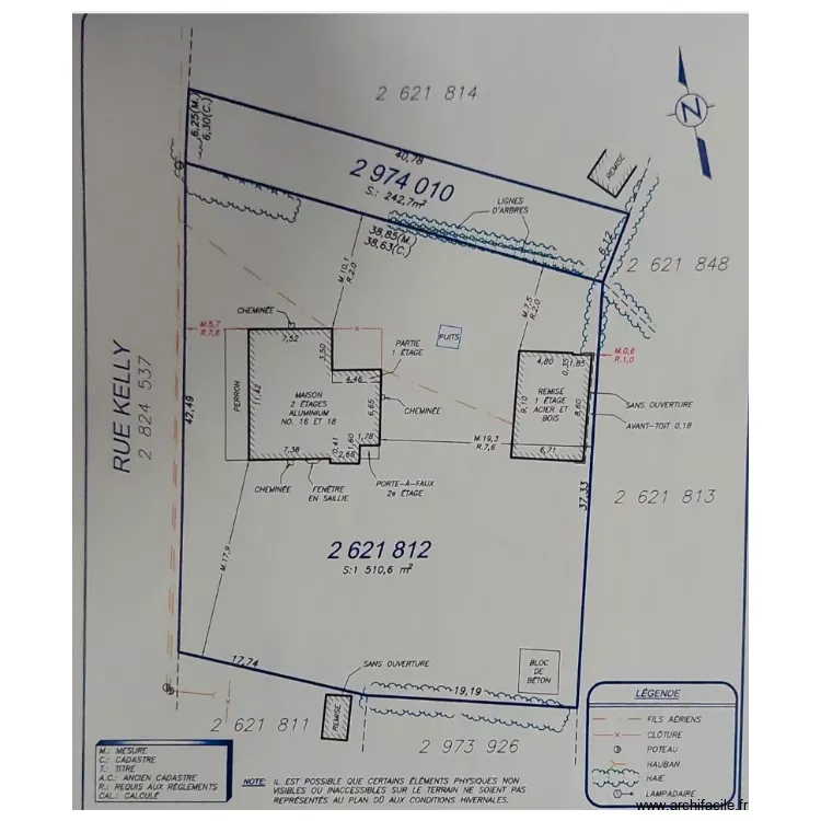 6plex mcd. Plan de 6plex mcd. Plan de
