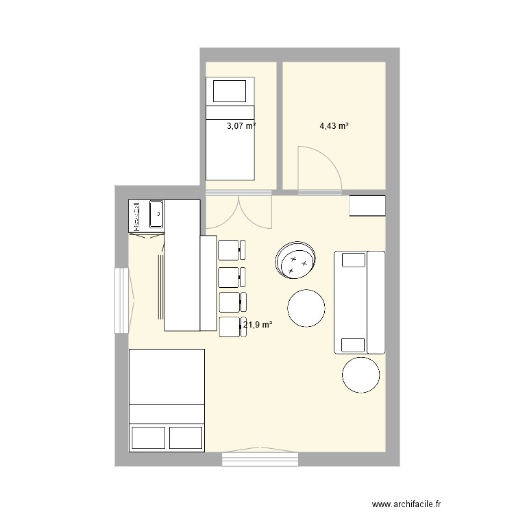 Bidart appart. Plan de 0 pièce et 0 m2