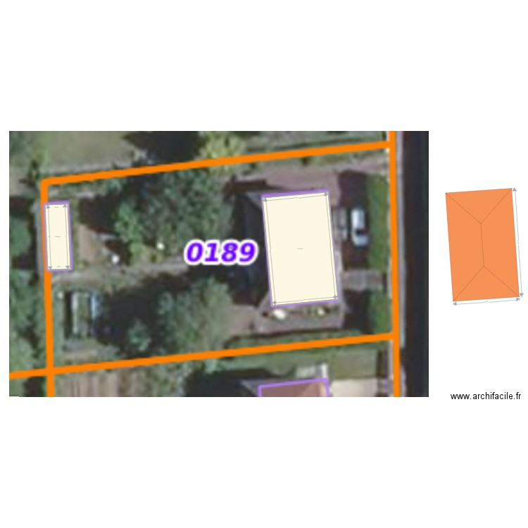 maison. Plan de 0 pièce et 0 m2