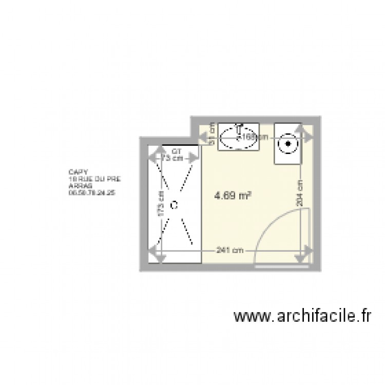 CAPY. Plan de 0 pièce et 0 m2