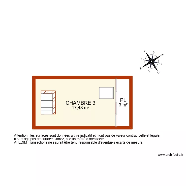 BI 7857 ETAGE 2. Plan de 