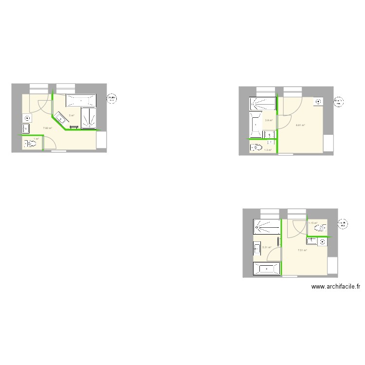 VAZART LEUVRIGNY. Plan de 0 pièce et 0 m2