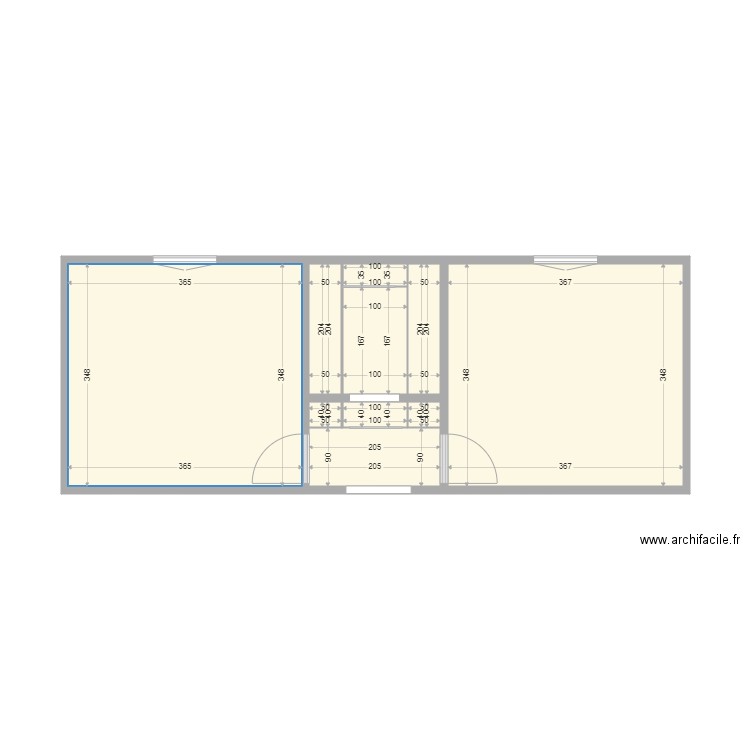 EXTENSION. Plan de 0 pièce et 0 m2