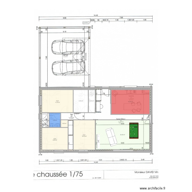 LE BOUQUET. Plan de 0 pièce et 0 m2