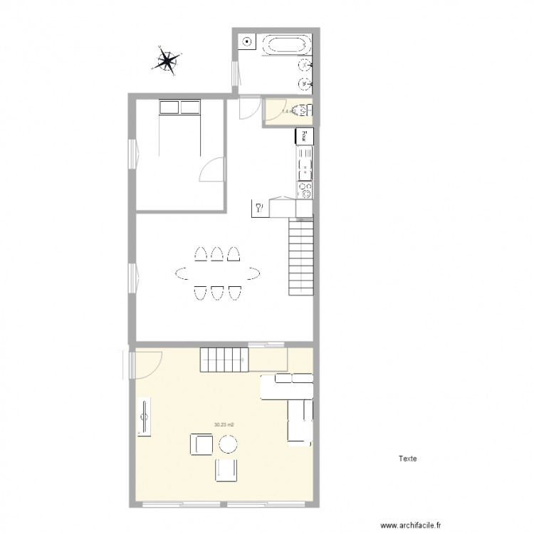 antony projeté 2. Plan de 0 pièce et 0 m2