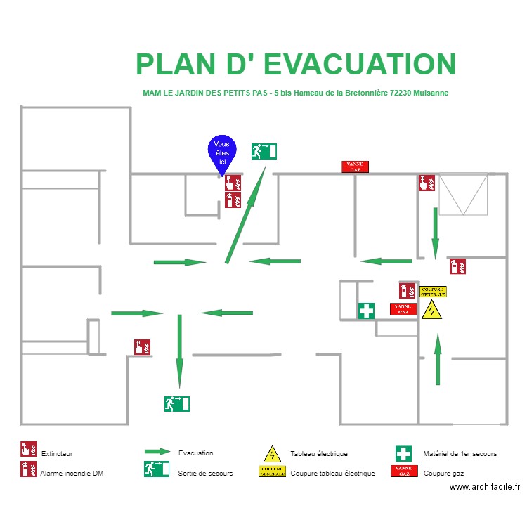 MAM Mulsanne. Plan de 0 pièce et 0 m2