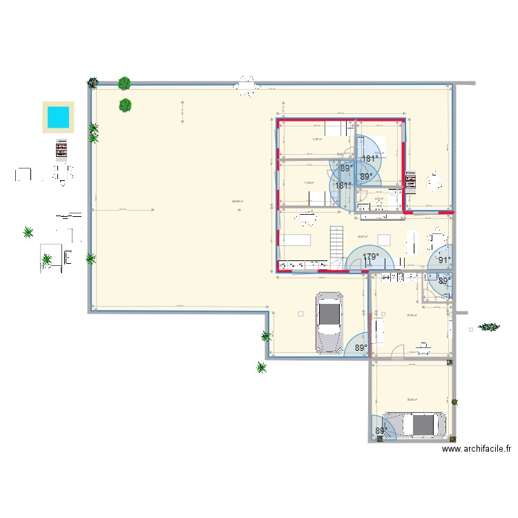 3p2021. Plan de 0 pièce et 0 m2