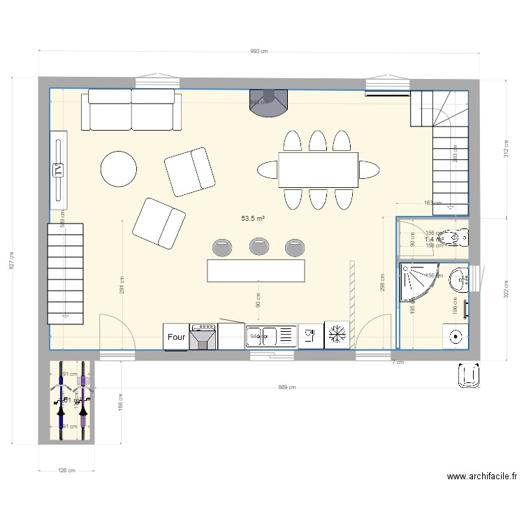 Saint Gildas de Rhuis 2. Plan de 0 pièce et 0 m2