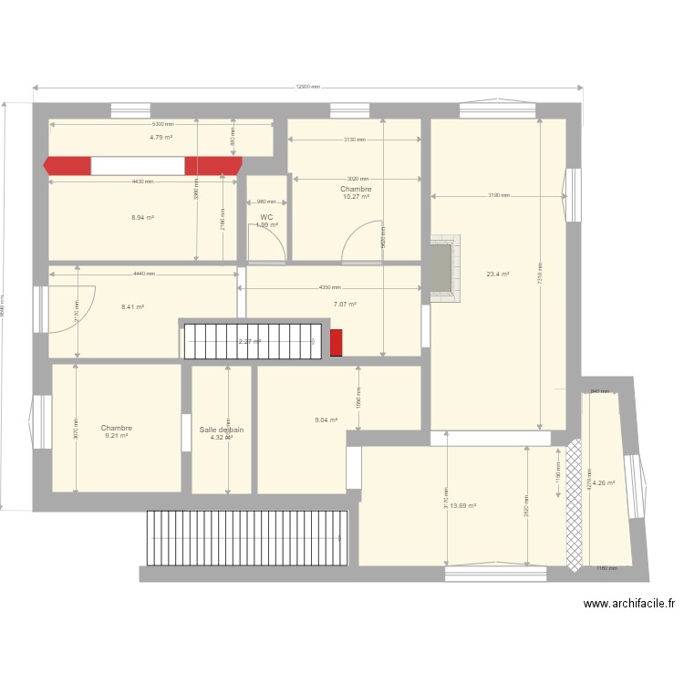 RDC Maison v6. Plan de 0 pièce et 0 m2