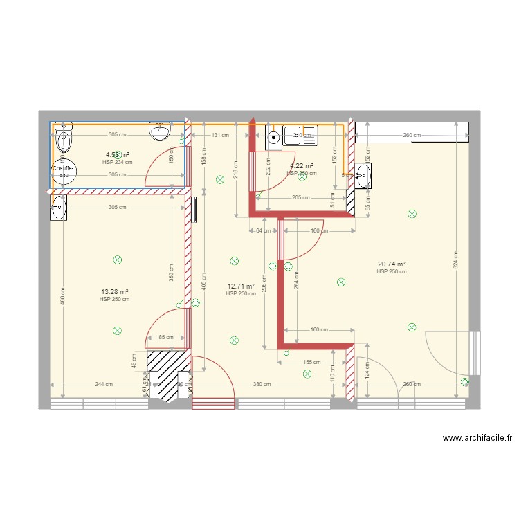 local Fontaine sur Saône. Plan de 0 pièce et 0 m2