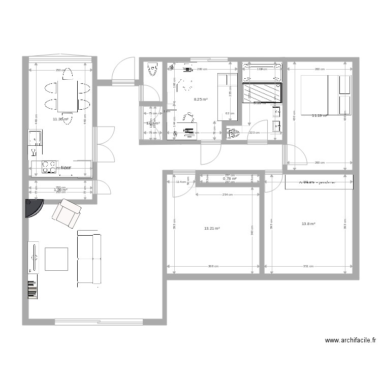 maisondiff1. Plan de 0 pièce et 0 m2