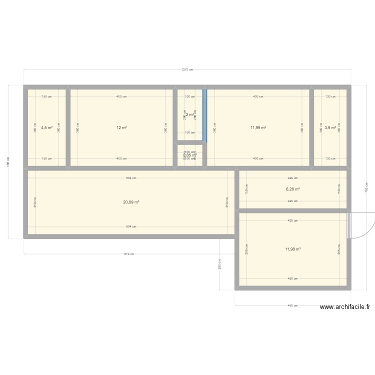 cf Huahine. Plan de 0 pièce et 0 m2