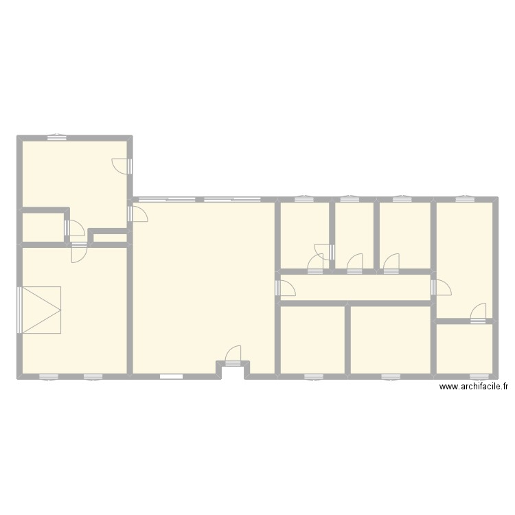 crouzier. Plan de 0 pièce et 0 m2