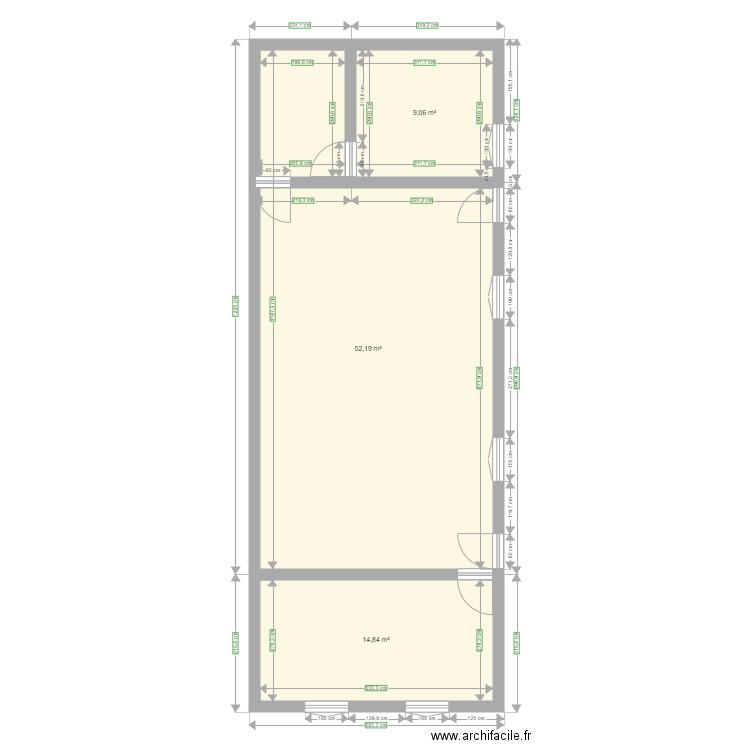 manu . Plan de 0 pièce et 0 m2