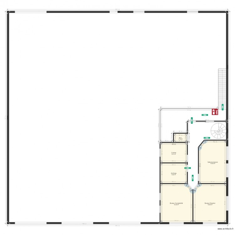A84 R1. Plan de 0 pièce et 0 m2