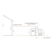 Plan façade abris de jardin  20211123